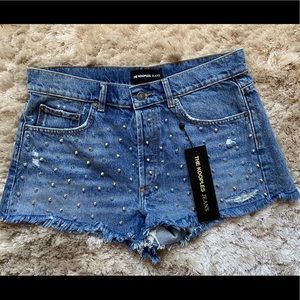 NWT The Kooples Jean Shorts